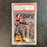 1995-96 Classic NCAA Final Four #MC3 Nolan Richardson Signed Card AUTO 10 PSA Slabbed Arkansas