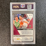 2019-20 Panini Mosaic #187 Larry Nance Jr. Signed Card AUTO PSA Slabbed Cavs