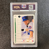 1991 Upper Dec #529 Rick Sutcliffe Signed Card PSA Slabbed Auto Cubs