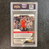 2018-19 Panini Prizm Black #93 Jonas Valanciunas Signed Card AUTO 10 PSA Slabbed Toronto Raptors