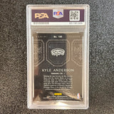 2014-15 Panini Excalibur #188 Kyle Anderson Signed Card AUTO PSA/DNA Slabbed RC Spurs