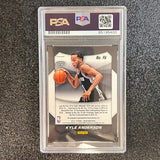 2014-15 Panini Prizm #96 Kyle Anderson Signed Card AUTO PSA/DNA Slabbed RC Spurs