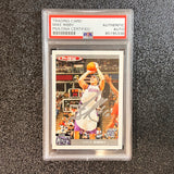 2004-05 Topps Total #23 Mike Bibby Signed Card AUTO PSA Slabbed Kings