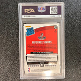 2018 Panini Donruss Optic Rated Rookie #186 ANFERNEE SIMONS Signed Rookie Card AUTO PSA Slabbed RC Blazers