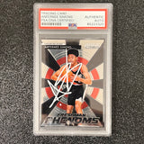 2018-19 Panini Prizm Freshman Phenoms #2 ANFERNEE SIMONS Signed Rookie Card AUTO PSA Slabbed RC Blazers