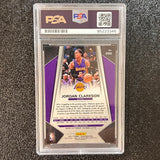 2017-18 Panini Prizm #286 Jordan Clarkson Signed Card AUTO PSA Slabbed Lakers