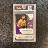 2019-2020 Panini Mosaic Rated Rookie #215 Talen Horton-Tucker Signed Card AUTO PSA Slabbed Lakers