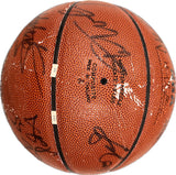 2004-05 Houston Rockets Team Signed Basketball PSA/DNA Rockets autographed