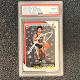 2018-19 NBA Hoops #277 ANFERNEE SIMONS Signed Rookie Card Mint 9 AUTO PSA Slabbed RC Blazers