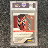 2018 Panini Prizm #61 Anfernee Simons Signed Card PSA Slabbed Auto 9 Trailblazers