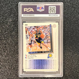 1993 Upper Deck #309 Reggie Miller Signed Card AUTO 10 PSA Slabbed Pacers