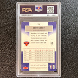 2007-08 Fleer #76 Eddy Curry Signed Card PSA Slabbed AUTO Knicks