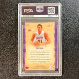 2007-08 Fleer NBA Hot Prospects #31 Chris Mihm Signed Card AUTO PSA Slabbed Lakers