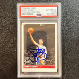 2005 Topps #109 Brent Barry Signed Card AUTO PSA Slabbed Spurs