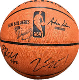 2017-18 Golden State Warriors Team signed Basketball PSA/DNA LOA Warriors autographed