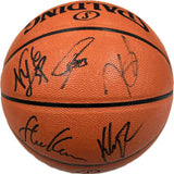 2017-18 Golden State Warriors Team signed Basketball PSA/DNA LOA Warriors autographed