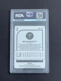 2019-20 NBA Hoops #49 Malik Beasley Signed Card Auto Grade 10 PSA Slabbed Lakers