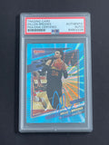 2021-22 Panini Donruss Light Blue Laser #50 Dillon Brooks Signed Card PSA Slabbed Grizzlies