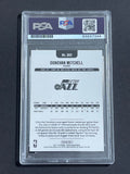 2017-18 NBA Hoops #263 Donovan Mitchell Signed Card Auto Grade 10 PSA Slabbed Jazz
