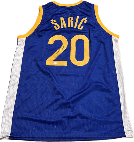 Dario Saric signed jersey PSA/DNA Golden State Warriors Autographed