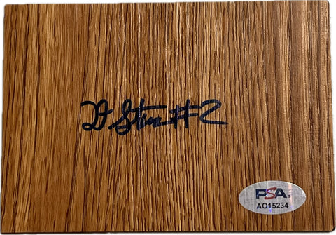 DJ STEWART JR. Signed Floorboard PSA/DNA Autographed