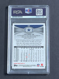 2012 Topps Chrome #63 Tony Romo Signed Card PSA Slabbed Cowboys