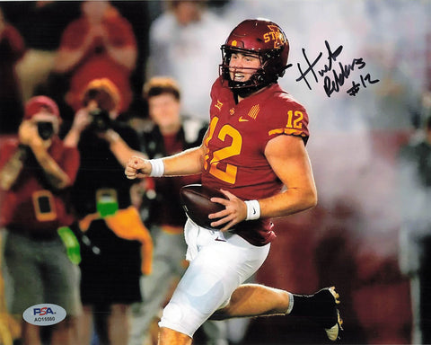 Hunter Dekkers signed 8x10 photo PSA/DNA Autographed Iowa State Football