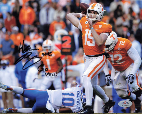 Harrison Bailey signed 8x10 photo PSA/DNA Tennessee