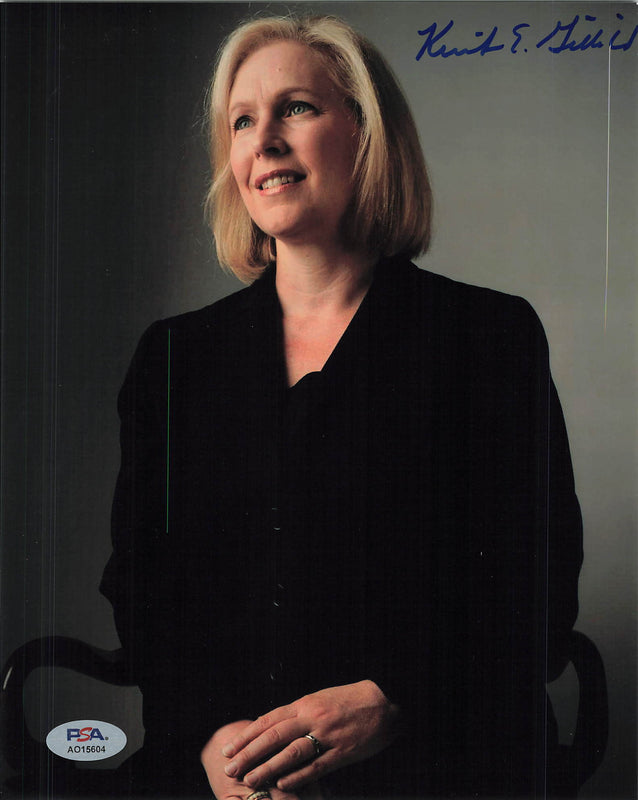 Kirsten Gillibrand signed 8x10 photo PSA/DNA Autographed Politician