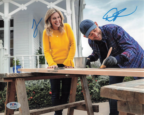 Dave and Jenny Marrs signed 8x10 photo PSA/DNA Autographed