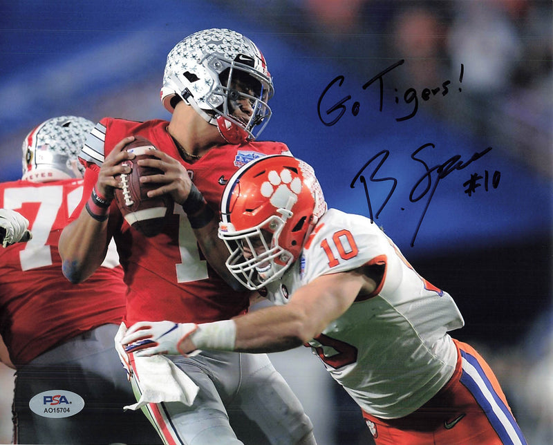 Baylon Spector signed 8x10 photo PSA/DNA Autographed Clemson Tigers