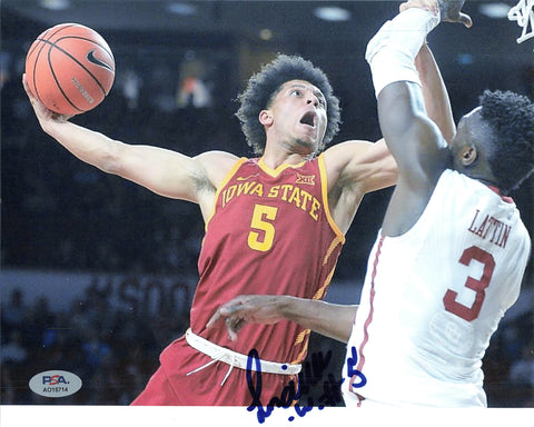 LINDELL WIGGINTON signed 8x10  photo PSA/DNA Iowa State Cyclones Autographed