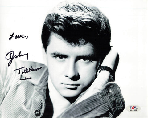 Johnny Tillotson signed 8x10 photo PSA/DNA Autographed Musician Singer-Songwriter