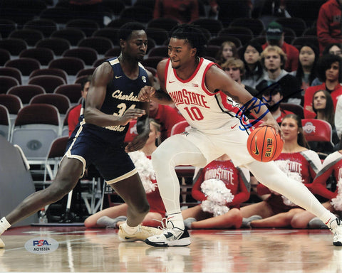 BRICE SENSABAUGH signed 8x10 Photo PSA/DNA Ohio State Autographed