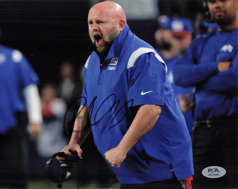 Brian Daboll signed 8x10 photo PSA/DNA Autographed New York Giants Head Coach