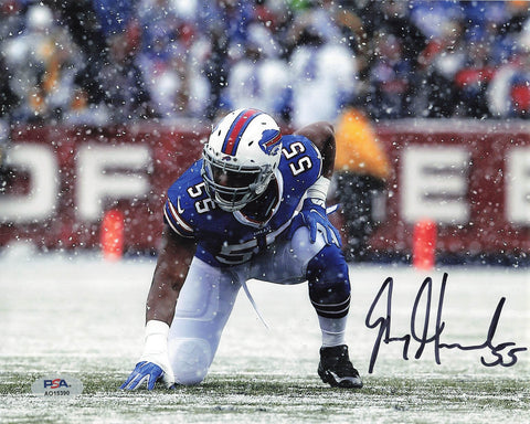 Jerry Hughes signed 8x10 photo PSA/DNA Autographed Bills Defensive End