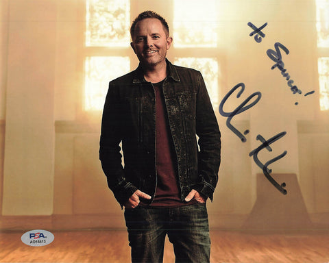 Chris Tomlin signed 8x10 photo PSA/DNA Autographed Musician