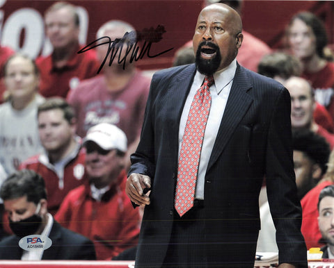 Mike Woodson signed 8x10 photo PSA/DNA Indiana Hoosiers Autographed