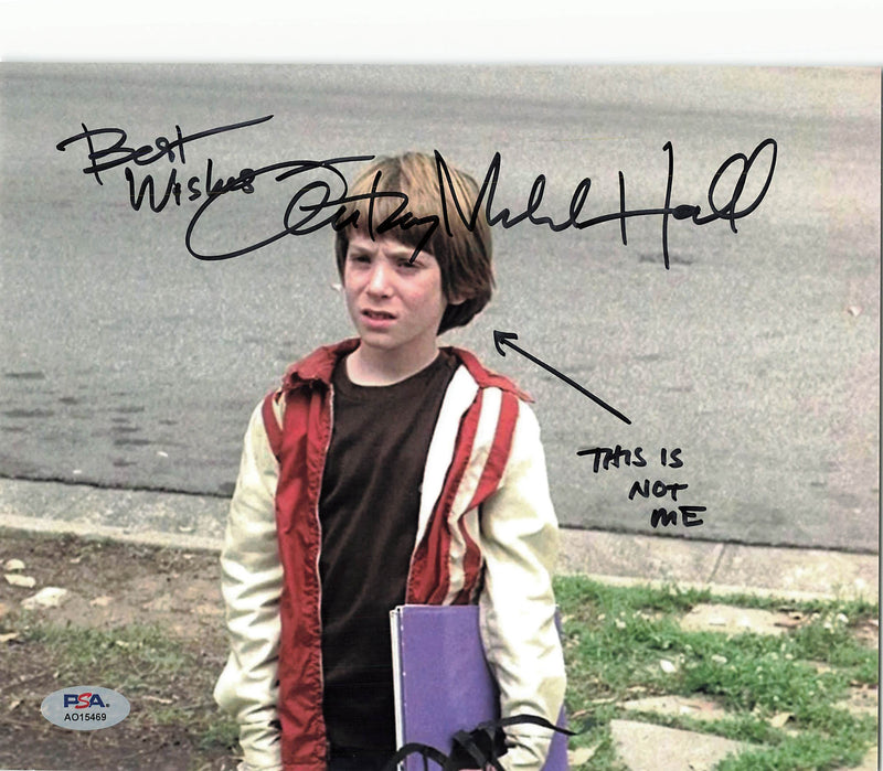 Anthony Michael Hall signed 8x10 photo PSA/DNA Autographed Actor