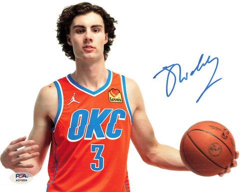 Josh Giddey signed 8x10 photo PSA/DNA Oklahoma City Thunder Autographed