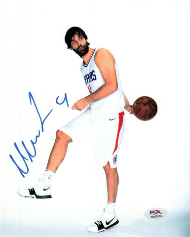 MILOS TEODOSIC signed 8x10 photo PSA/DNA Los Angeles Clippers Autographed