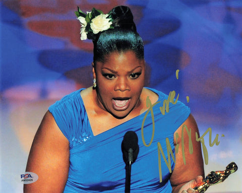 MO'NIQUE signed 8x10 photo PSA/DNA Autographed Actress