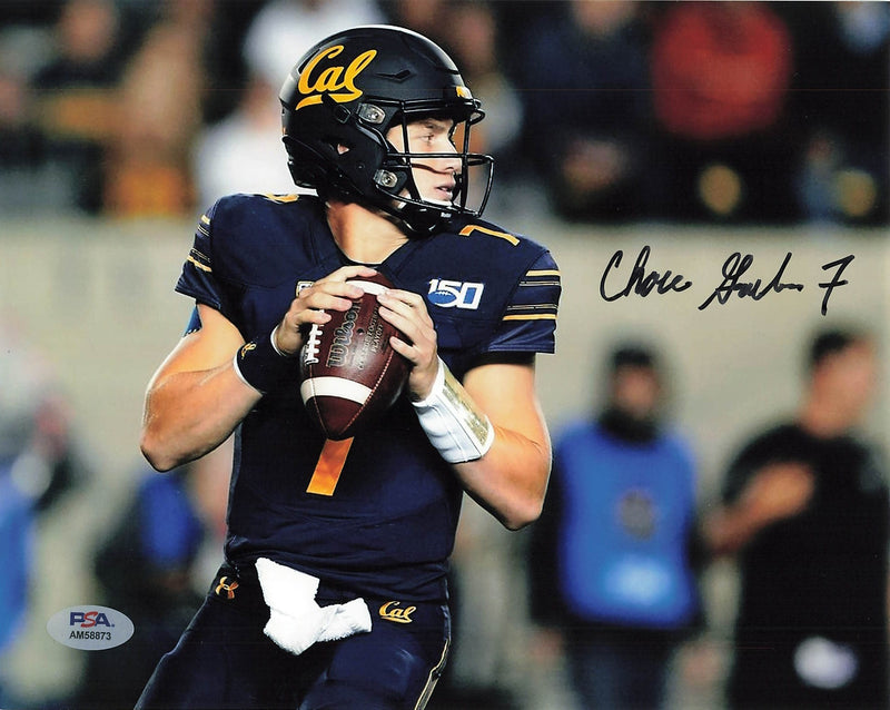 Chase Garbers signed 8x10 photo PSA/DNA Autographed