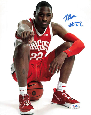 MALAKI BRANHAM signed 8x10 Photo PSA/DNA Ohio State Autographed