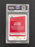 2021-22 Panini Chronicles Draft Picks #36 Moses Moody Signed Card AUTO PSA Slabbed Arkansas