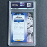 2013 Panini Elite Extra Edition #10 Sean Manaea Signed Card Auto Grade 10 PSA Slabbed Royals