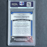 2010 Topps Platinum Report #PP-13 Freddie Freeman Signed Card PSA Slabbed Auto 10 Braves