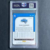 2019-20 Panini NBA Hoops #139 EVAN FOURNIER Signed Card AUTO PSA Slabbed Magic
