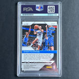 2018-19 Panini Prizm #139 EVAN FOURNIER Signed Card AUTO PSA Slabbed Magic