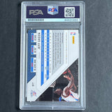 2010-11 Panini Threads #57 Jeff Green Signed Card AUTO PSA/DNA Slabbed Thunder